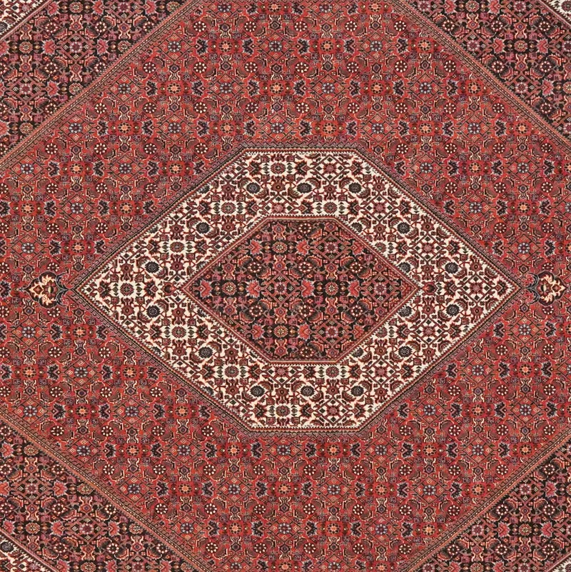 Bidjar Bookan · Handgeknüpft – Rot, 250x203 cm