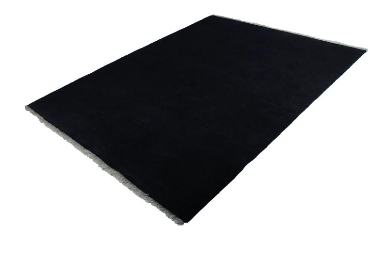 Gabbeh · Handgeknüpft – Blau, 244x189 cm