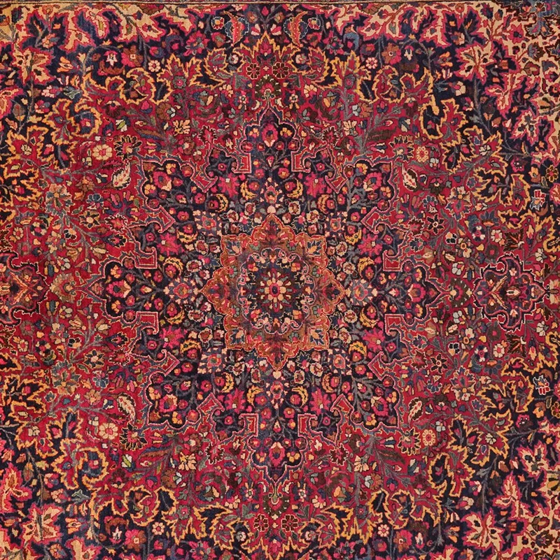 Dorokhsh · Handgeknüpft – Blau, 365x300 cm