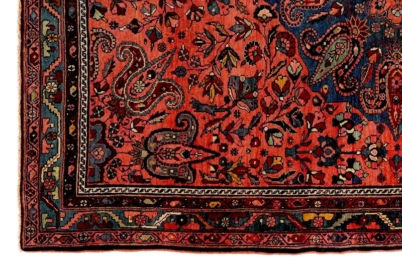 Bidjar · Handgeknüpft – Orange, 210x141 cm