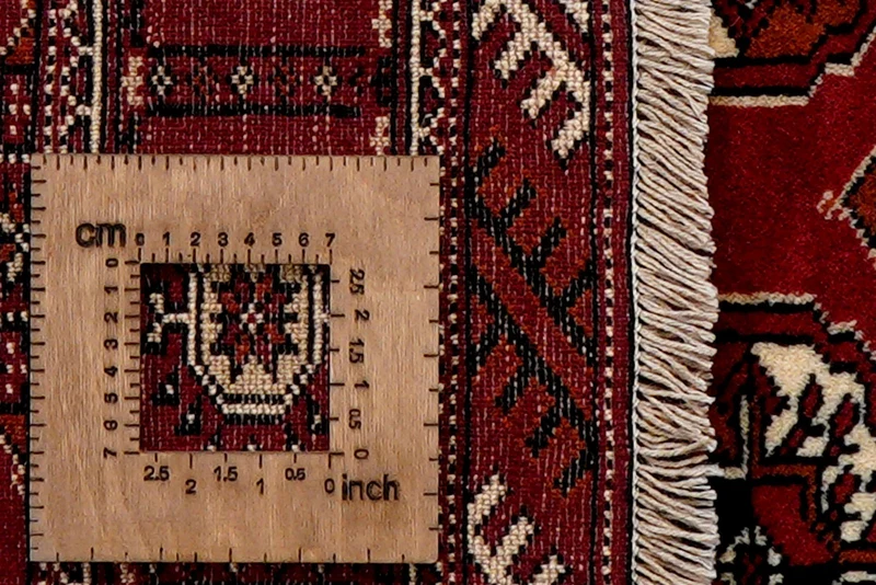 Turkman · Handgeknüpft – Rot, 193x132 cm