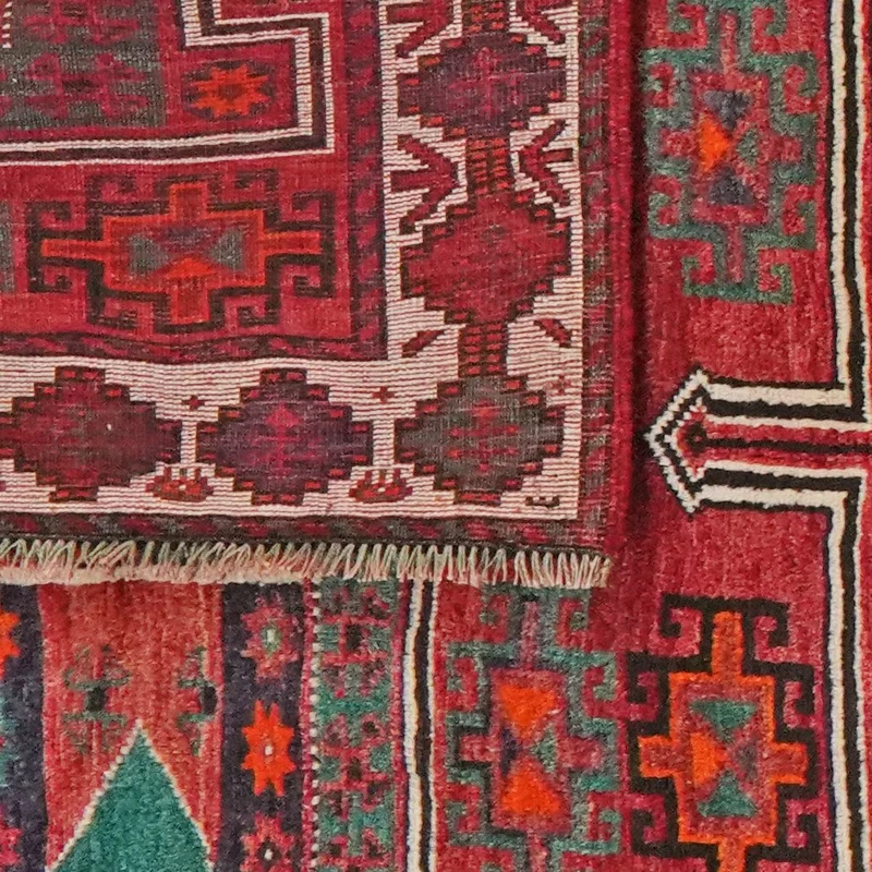 Kordibaf · Handgeknüpft – Bunt, 409x147 cm