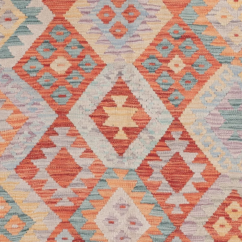 Kelim Maimene Teppich 173x246cm - mehrfarbig
