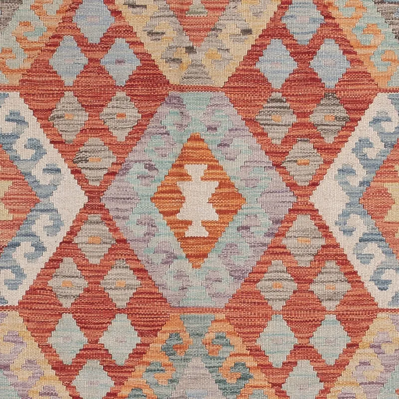 Kelim Maimene Teppich 176x244cm - mehrfarbig