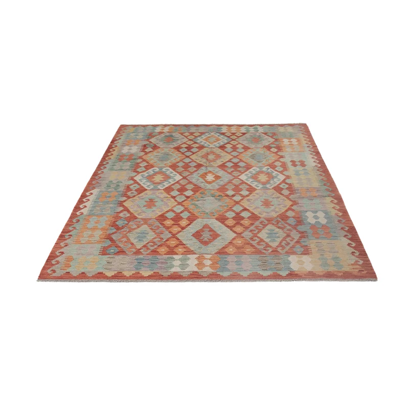 Kelim Maimene Teppich 176x244cm - mehrfarbig