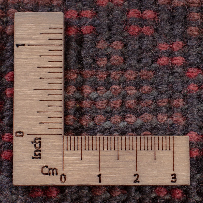 Akhche Teppich 164x242cm - Perserteppich - dunkelrot