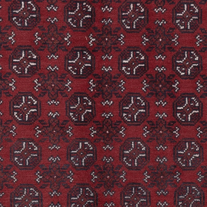 Akhche Teppich 166x238cm - Perserteppich - dunkelrot