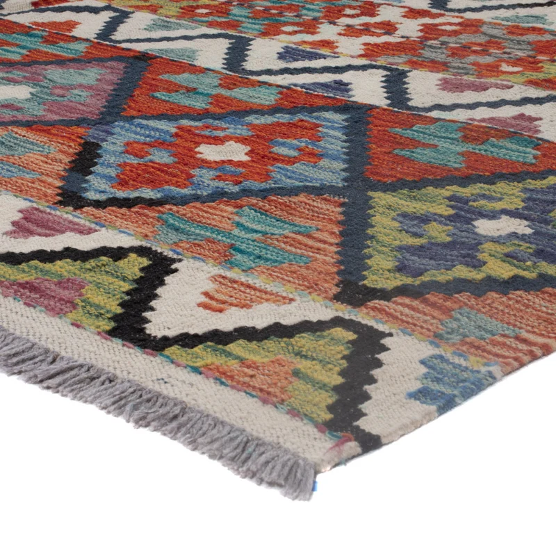 Kelim Maimene Teppich 176x237cm - mehrfarbig
