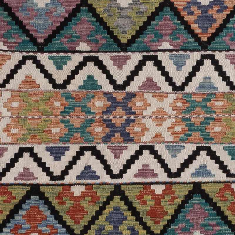 Kelim Maimene Teppich 176x236cm - mehrfarbig