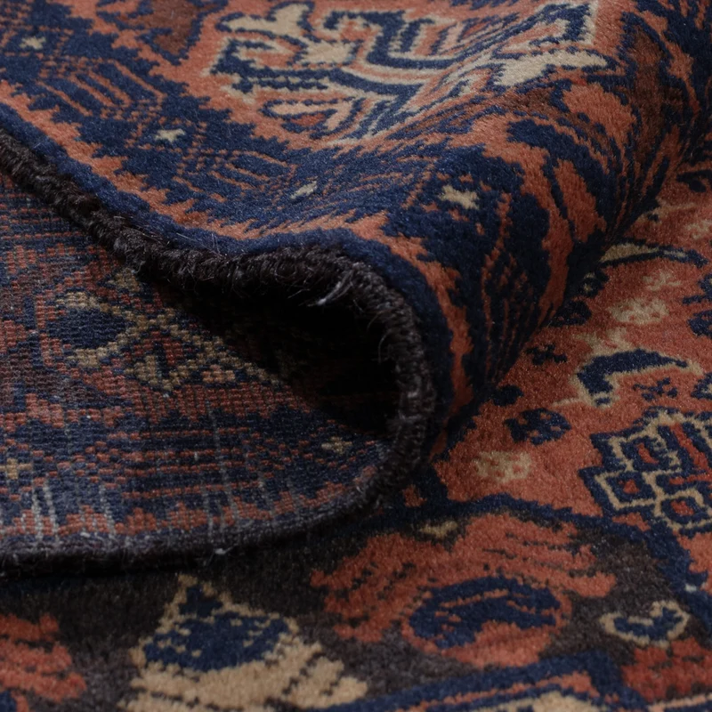 Belutsch Teppich 119x176cm - Orientteppich - dunkelrot