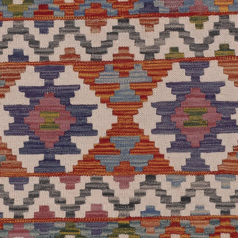 Kelim Maimene Teppich 151x202cm - mehrfarbig