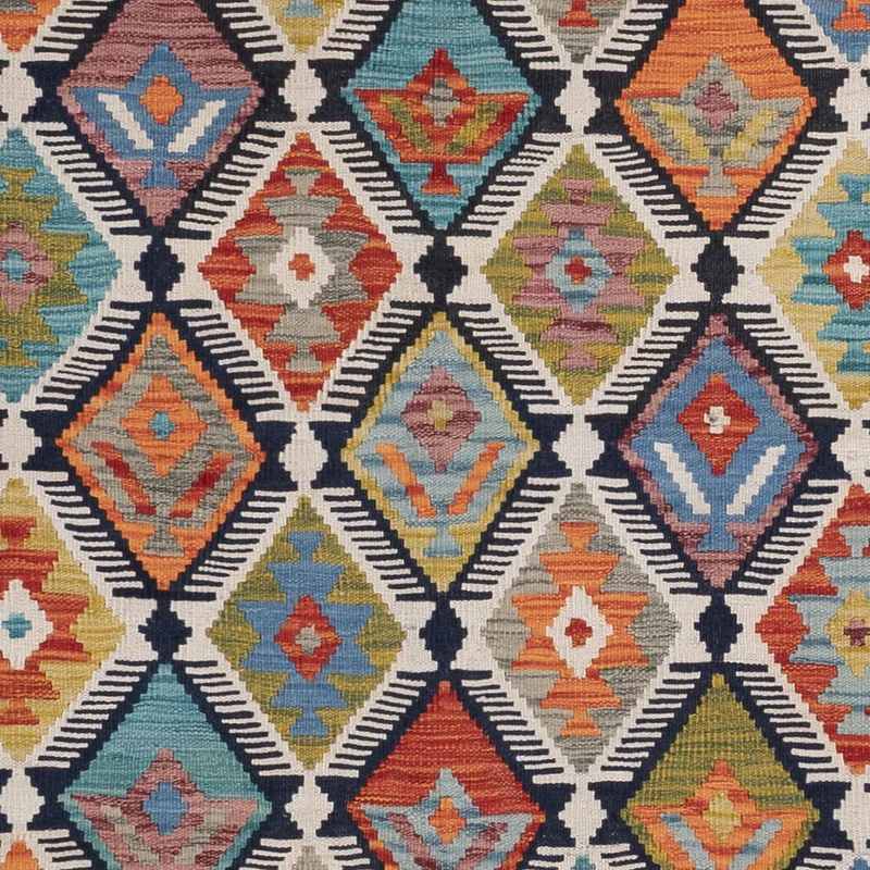 Kelim Maimene Teppich 180x240cm - mehrfarbig