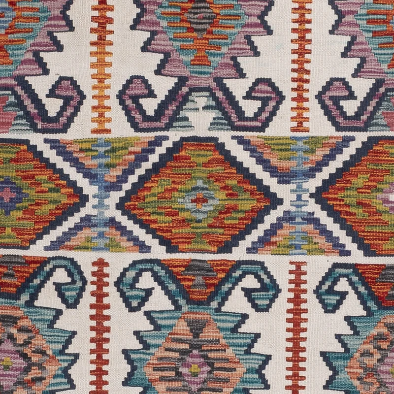 Kelim Maimene Teppich 183x238cm - mehrfarbig