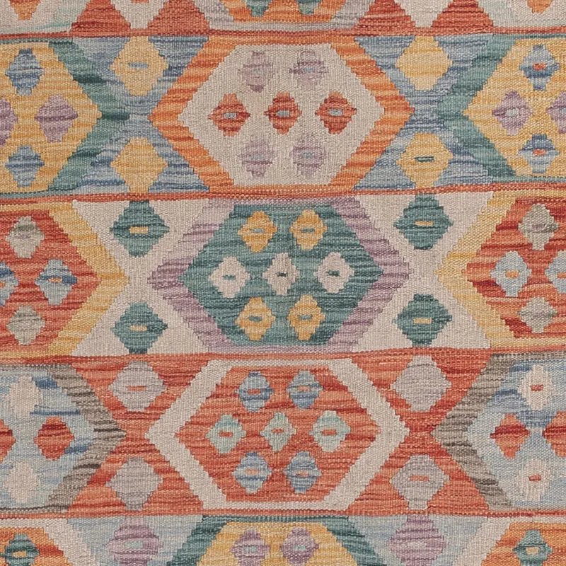 Kelim Maimene Teppich 177x245cm - mehrfarbig