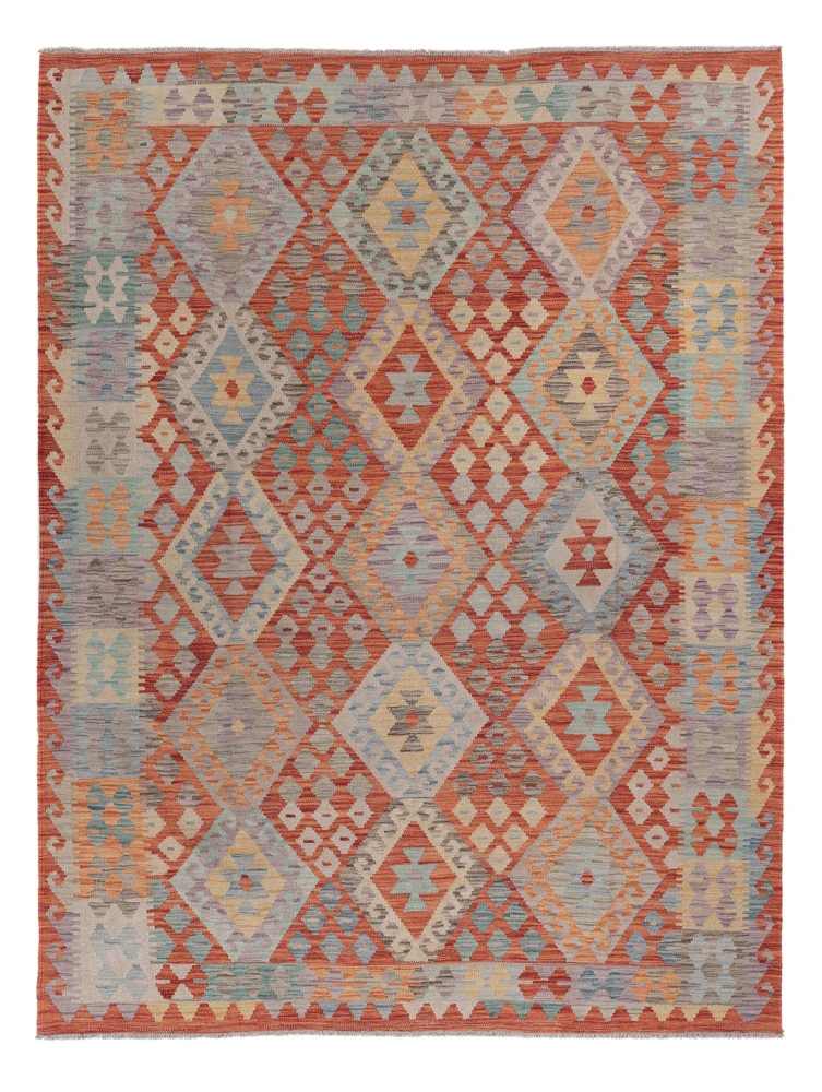 Kelim Maimene Teppich 185x245cm - mehrfarbig