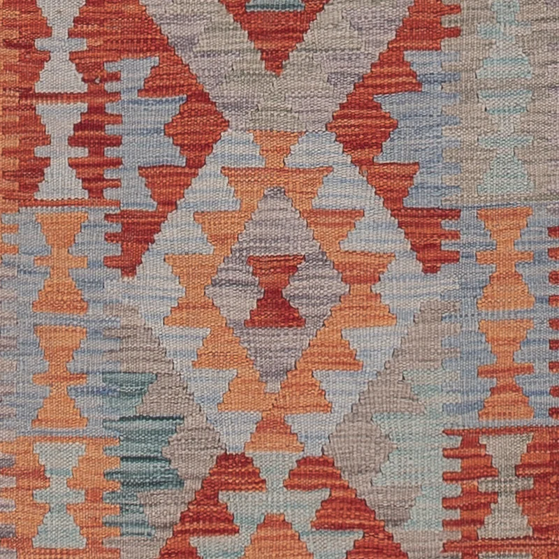 Kelim Maimene Teppich 79x288cm - mehrfarbig