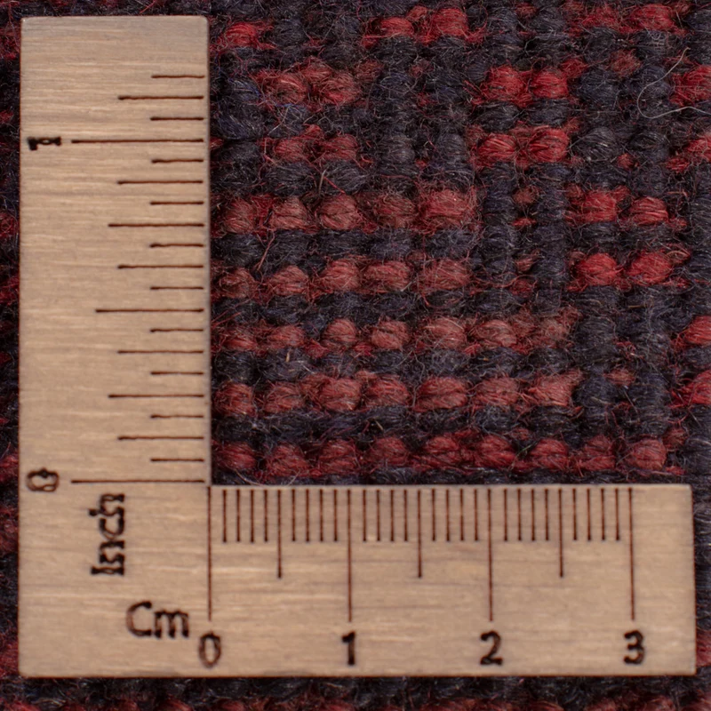 Akhche Teppich 100x194cm - Perserteppich - dunkelrot