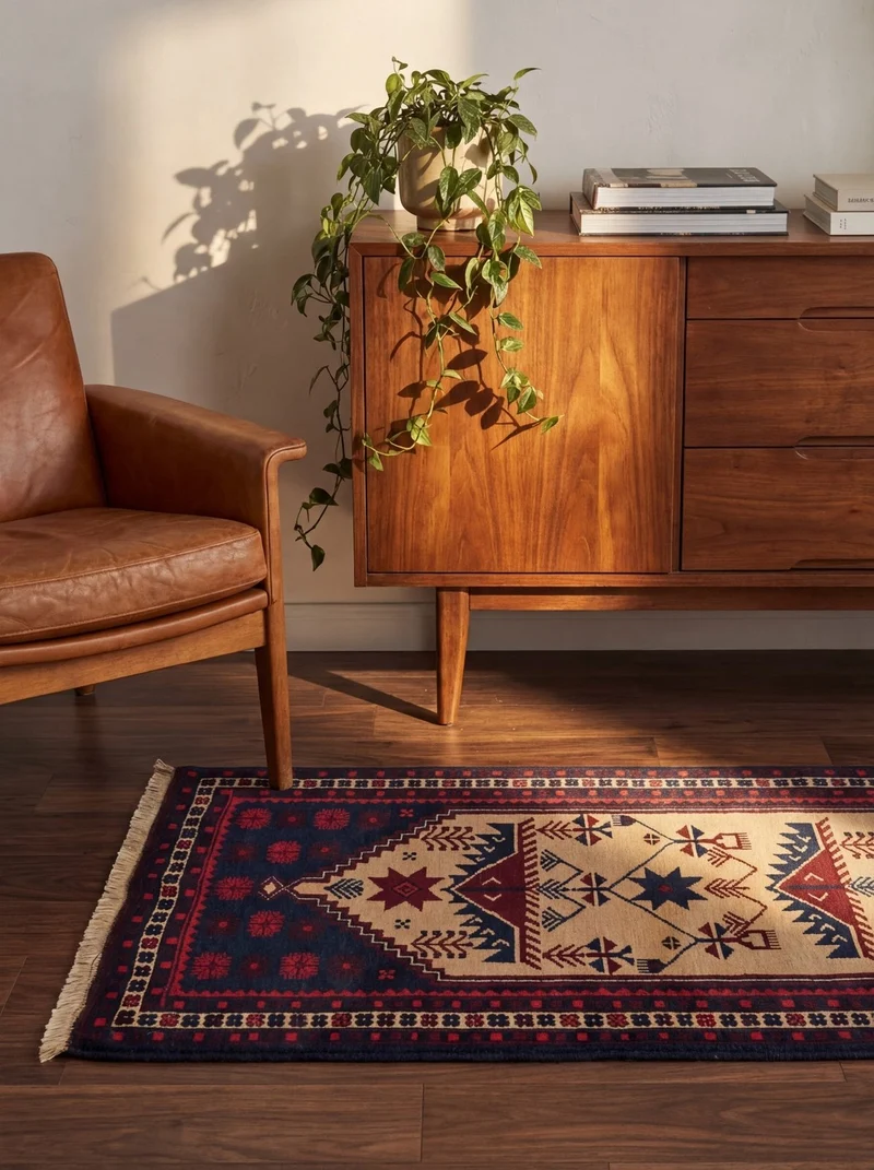 Yagdjibedir · Handgeknüpft – Beige, 125x74 cm