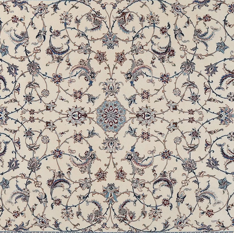 Nain 6La · Handgeknüpft – Beige, 300x200 cm