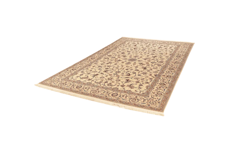 Nain 6La · Handgeknüpft – Beige, 300x200 cm