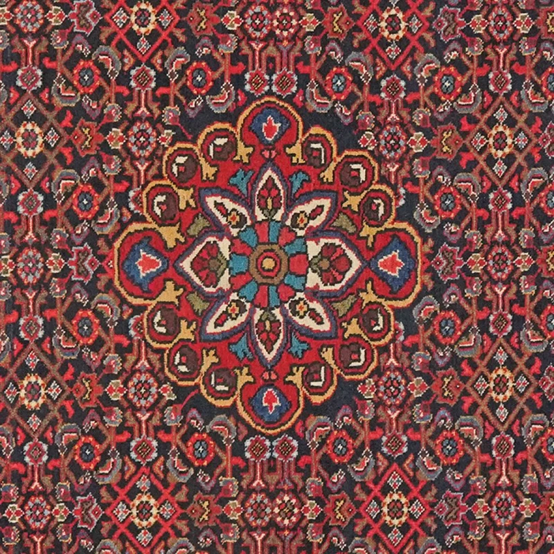 Farahan · Handgeknüpft – Blau, 203x147 cm