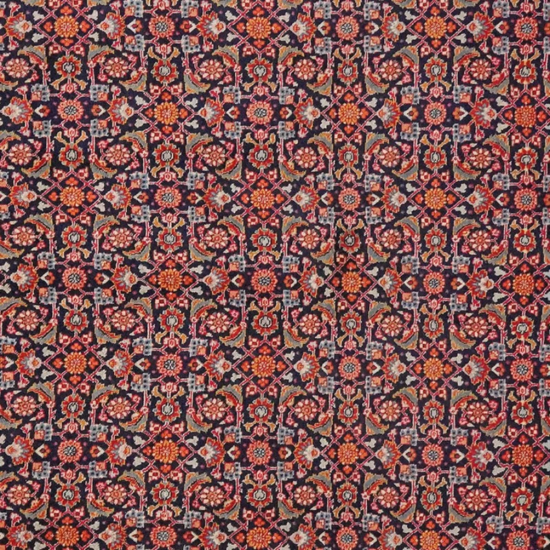 Tabriz 40 Raj · Handgeknüpft – Blau, 202x200 cm