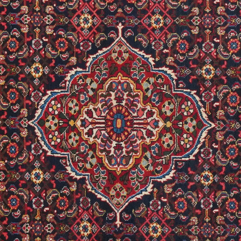 Bourtchalou · Handgeknüpft – Blau, 205x143 cm