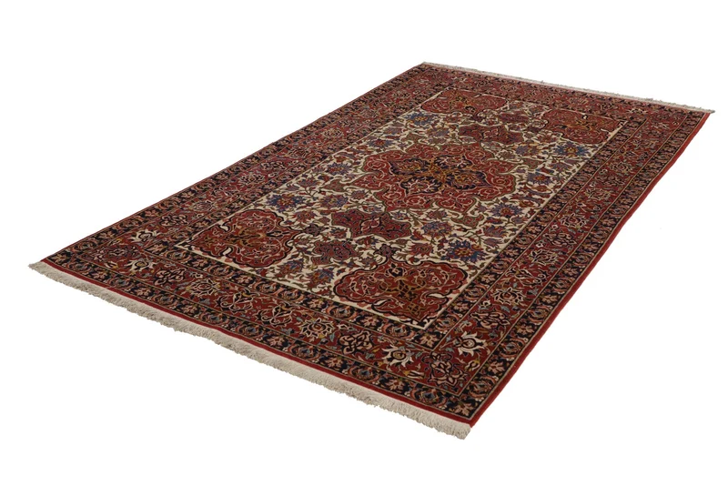 Isfahan · Handgeknüpft – Braun, 240x144 cm
