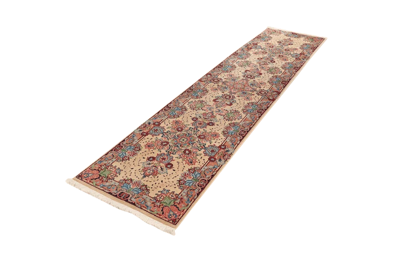Sarough · Handgeknüpft – Beige, 295x68 cm