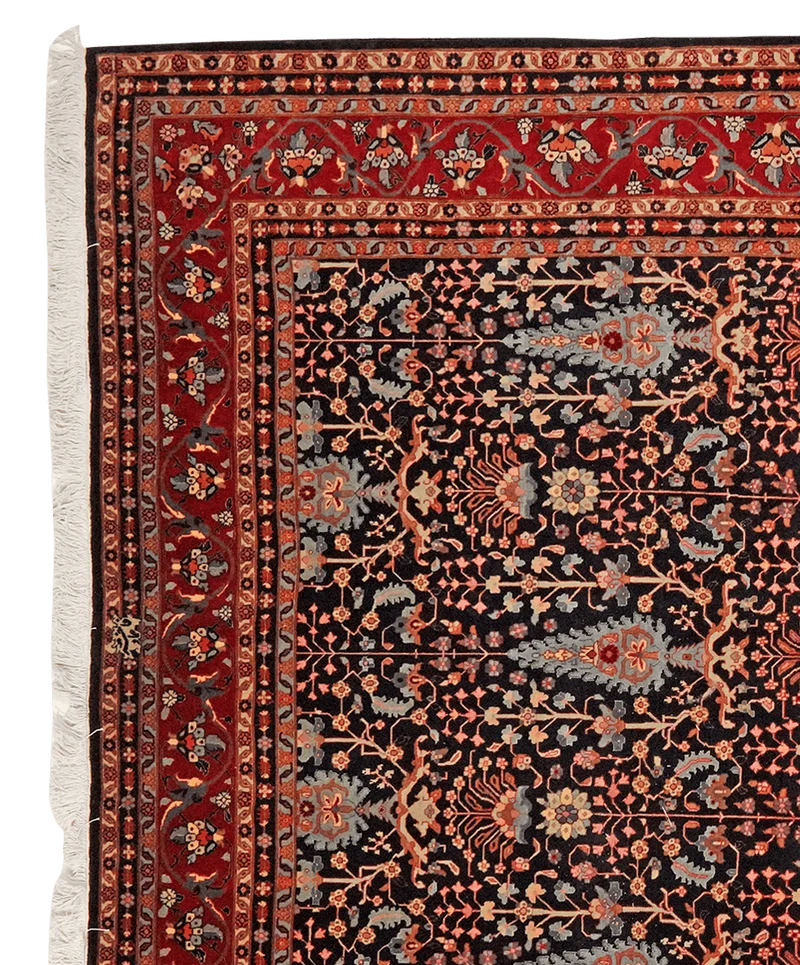 Tabriz 50 Raj · Handgeknüpft – Blau, 290x204 cm