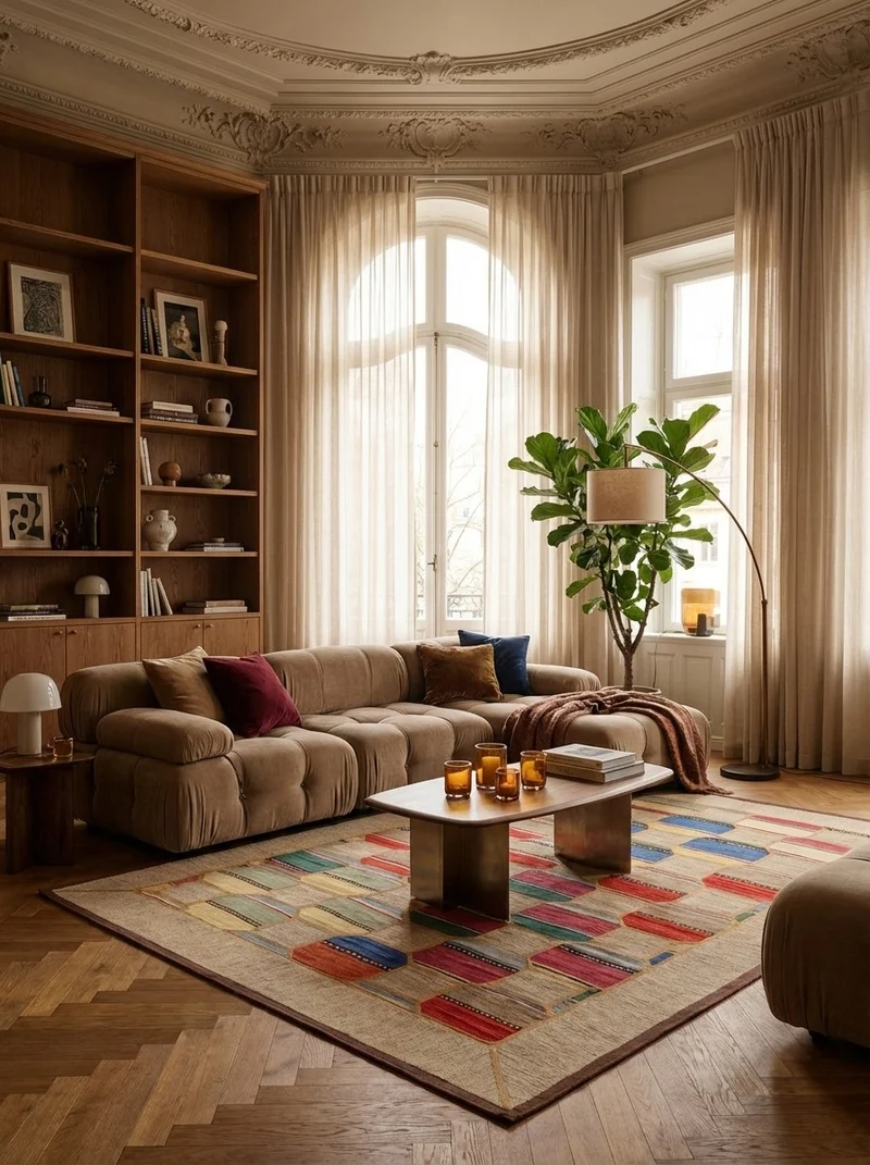 Kelim Tekkeh · Handgewebt – Beige, 237x160 cm