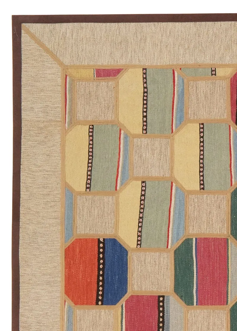 Kelim Tekkeh · Handgewebt – Beige, 237x160 cm
