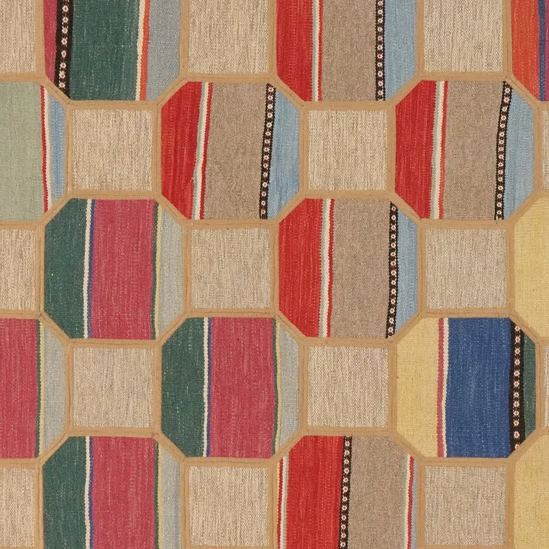 Kelim Tekkeh · Handgewebt – Beige, 237x160 cm