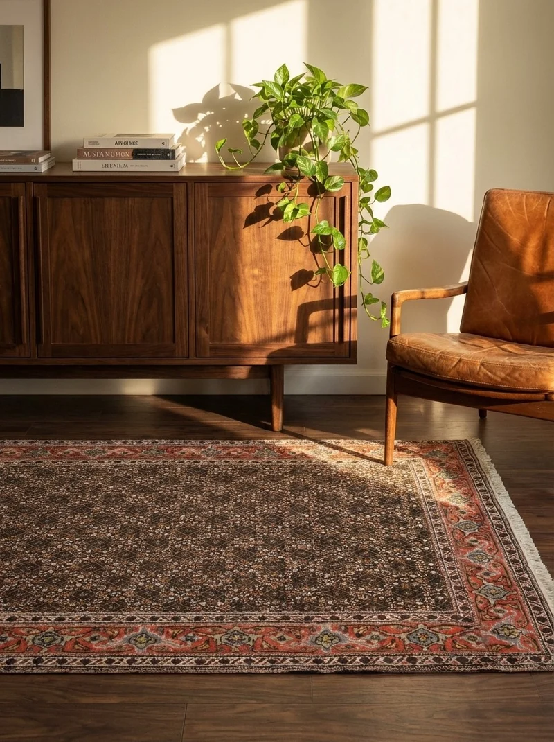 Tabriz 40 Raj · Handgeknüpft – Schwarz, 143x103 cm