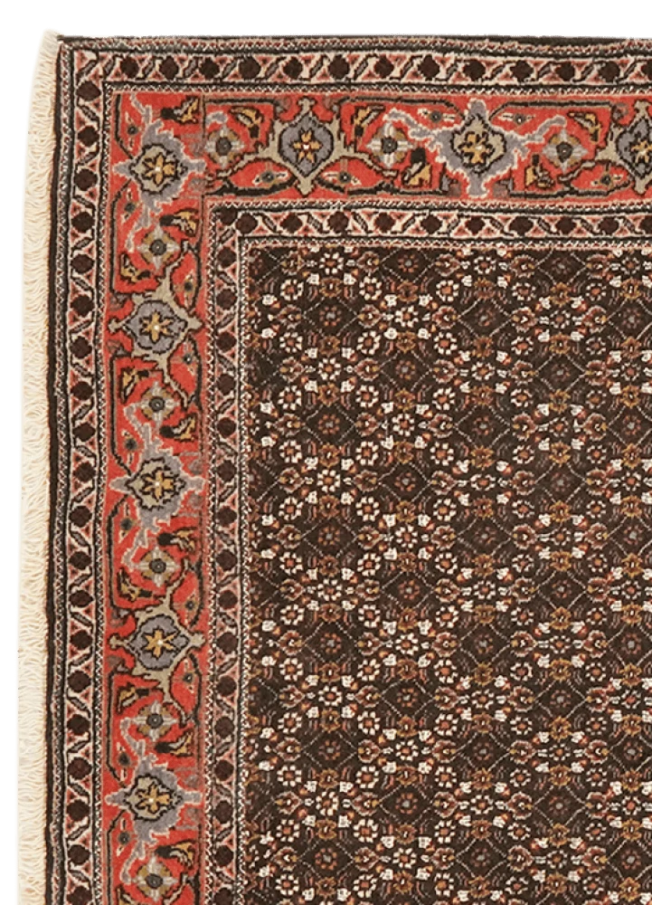 Tabriz 40 Raj · Handgeknüpft – Schwarz, 143x103 cm