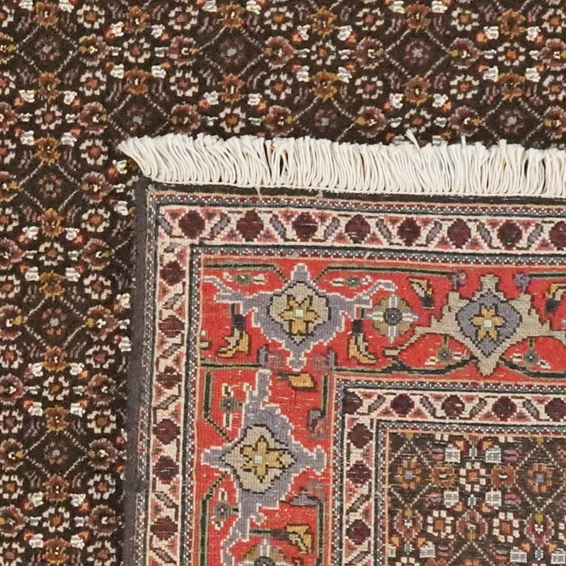 Tabriz 40 Raj · Handgeknüpft – Schwarz, 143x103 cm