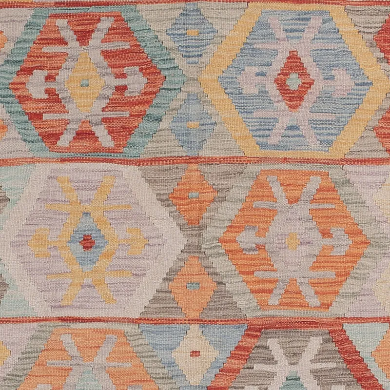 Kelim Maimene Teppich 168x250cm - mehrfarbig