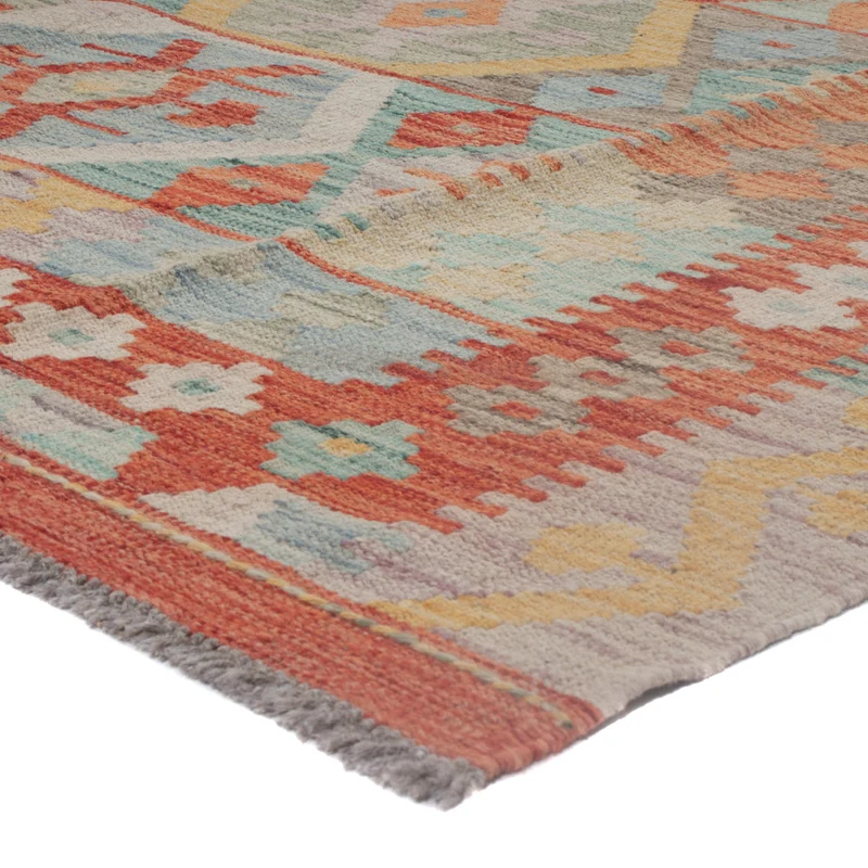 Kelim Maimene Teppich 168x250cm - mehrfarbig