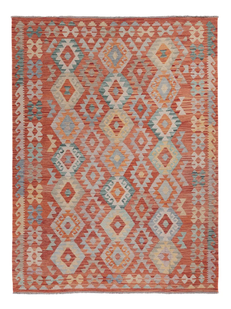 Kelim Maimene Teppich 177x234cm - mehrfarbig