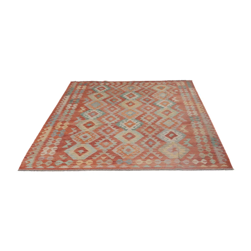 Kelim Maimene Teppich 177x234cm - mehrfarbig