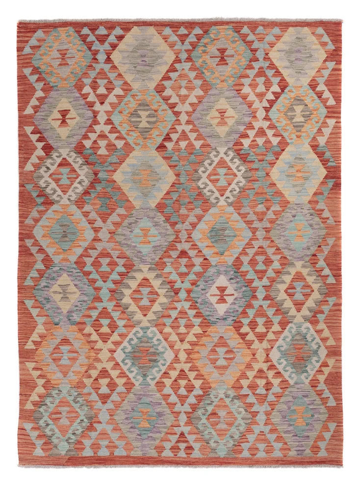 Kelim Maimene Teppich 177x237cm - mehrfarbig