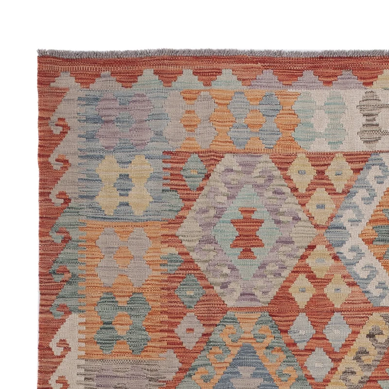 Kelim Maimene Teppich 174x238cm - mehrfarbig