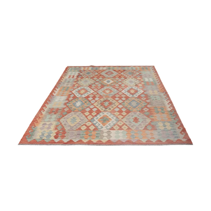 Kelim Maimene Teppich 174x238cm - mehrfarbig