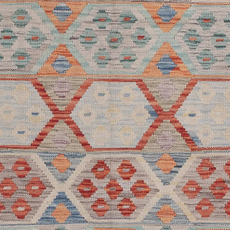 Kelim Maimene Teppich 167x244cm - mehrfarbig