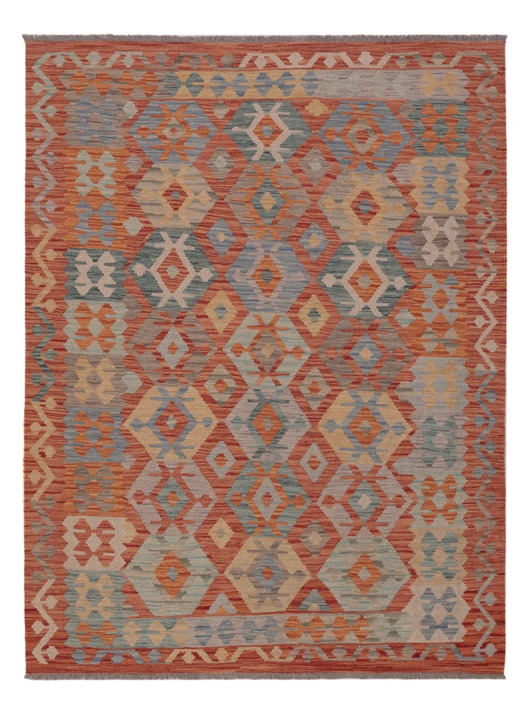 Kelim Maimene Teppich 152x198cm - mehrfarbig