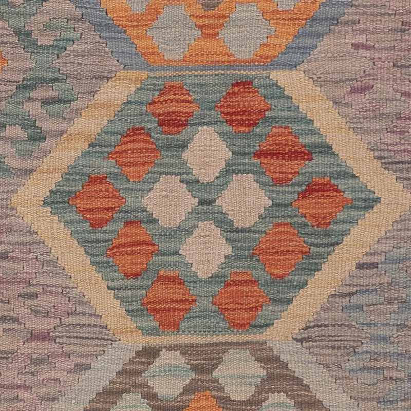 Kelim Teppich - Splash - 154 x 199 cm - mehrfarbig