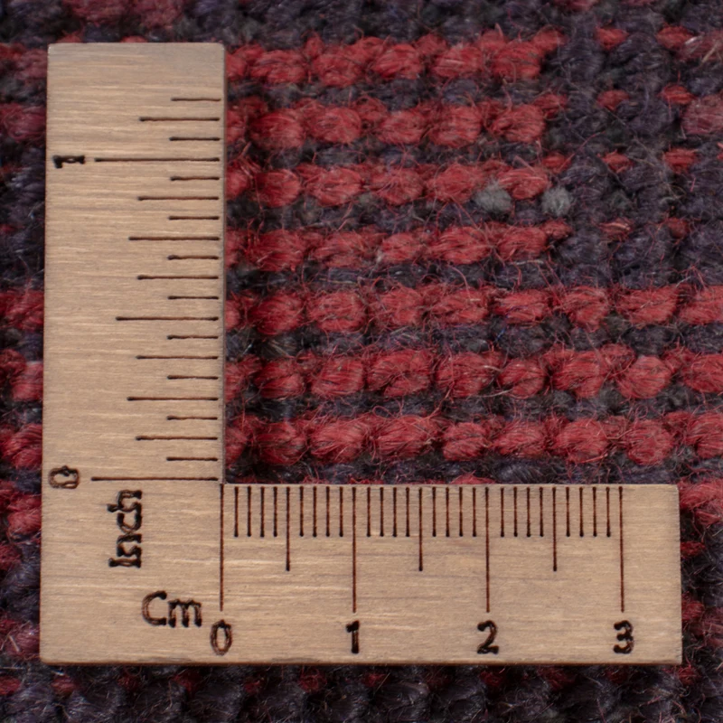 Afghan Teppich - Filpa - 142 x 198 cm - dunkelrot