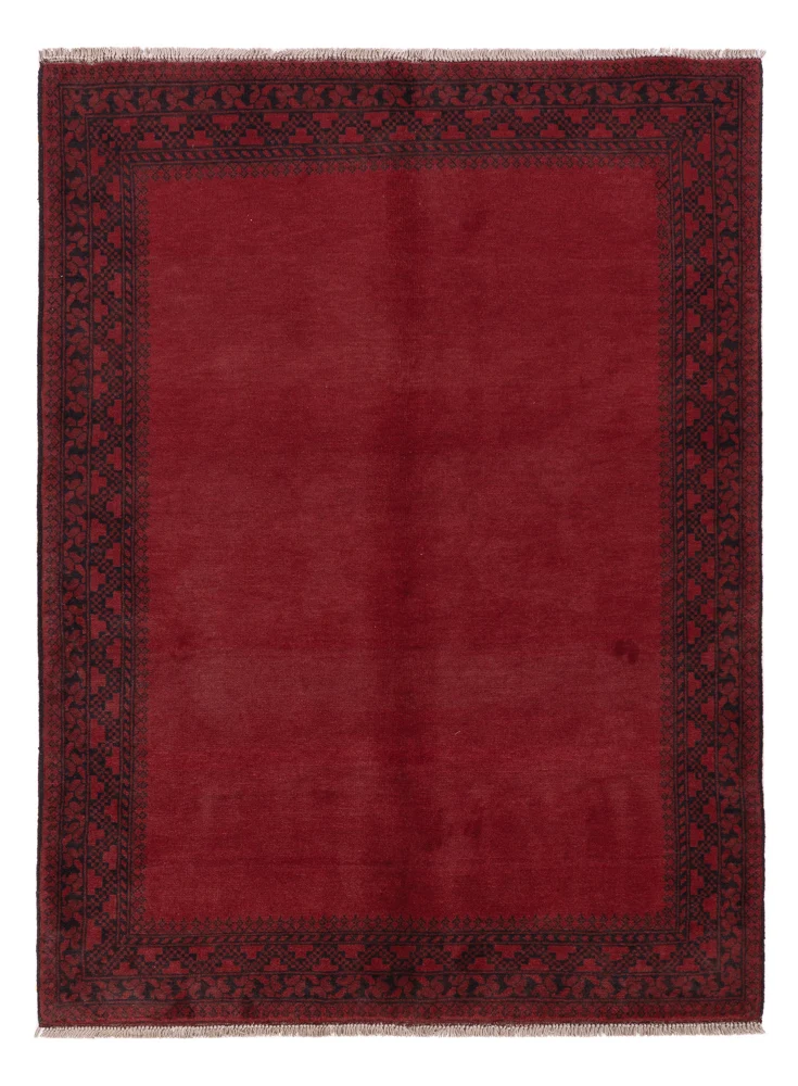 Akhche Teppich 147x195cm - Perserteppich - rot