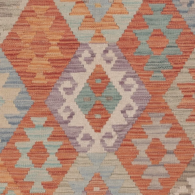 Kelim Maimene Teppich 177x244cm - mehrfarbig