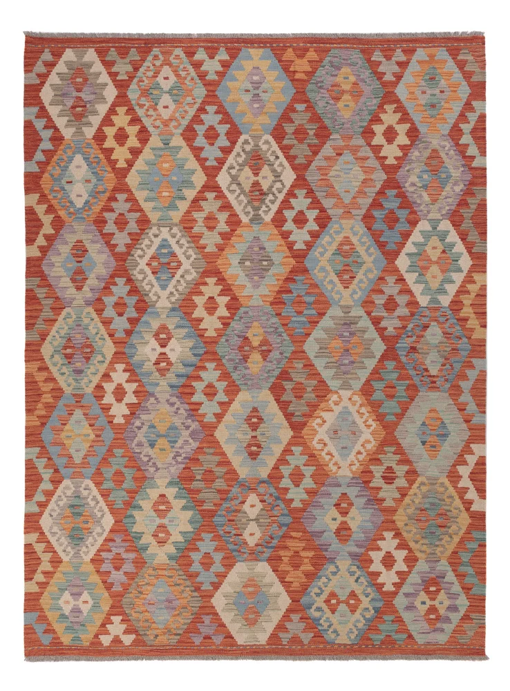 Kelim Maimene Teppich 177x243cm - mehrfarbig